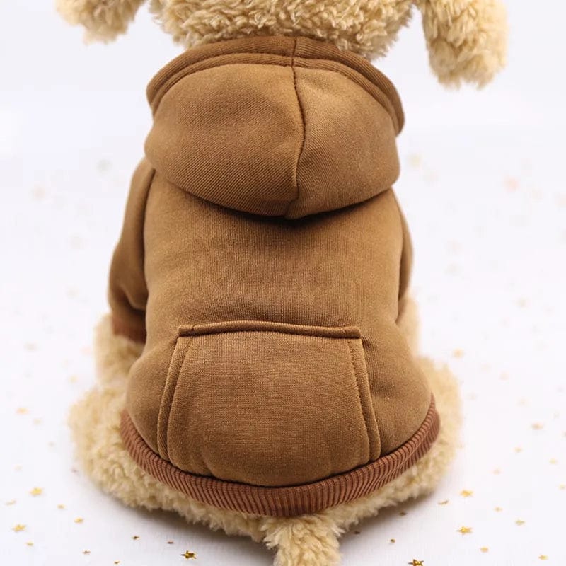 Blouson à Capuche pour Bouledogue Français Pour Bouli Coffee / L