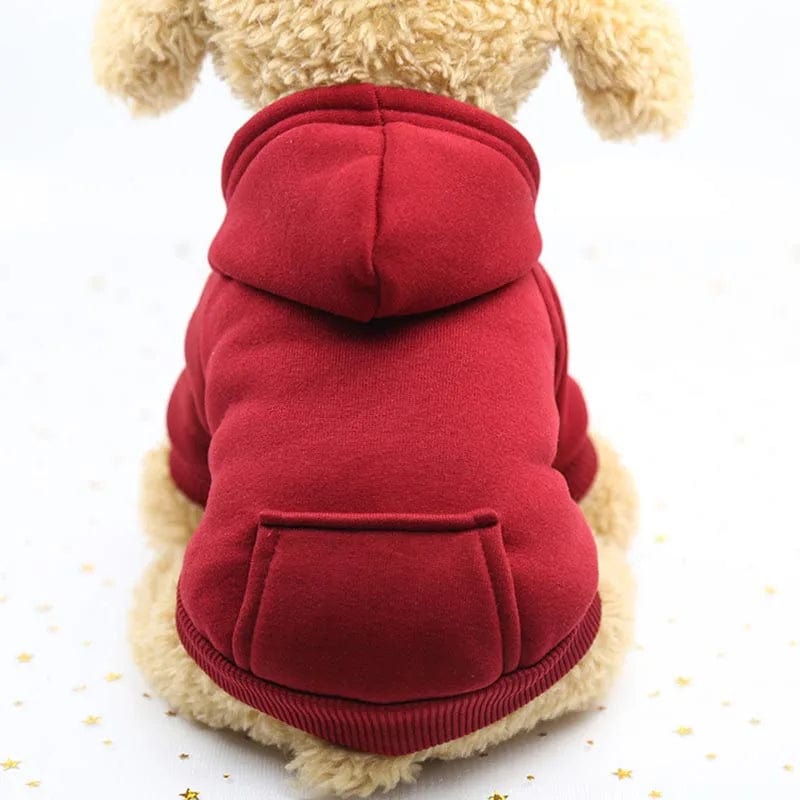 Blouson à Capuche pour Bouledogue Français Pour Bouli Red / XS