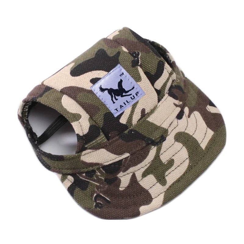 Casquette pour Chien Bouledogue francais Pour Bouli Camouflage / S