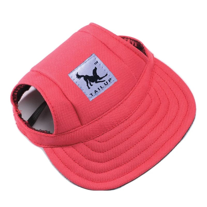 Casquette pour Chien Bouledogue francais Pour Bouli Rouge / S