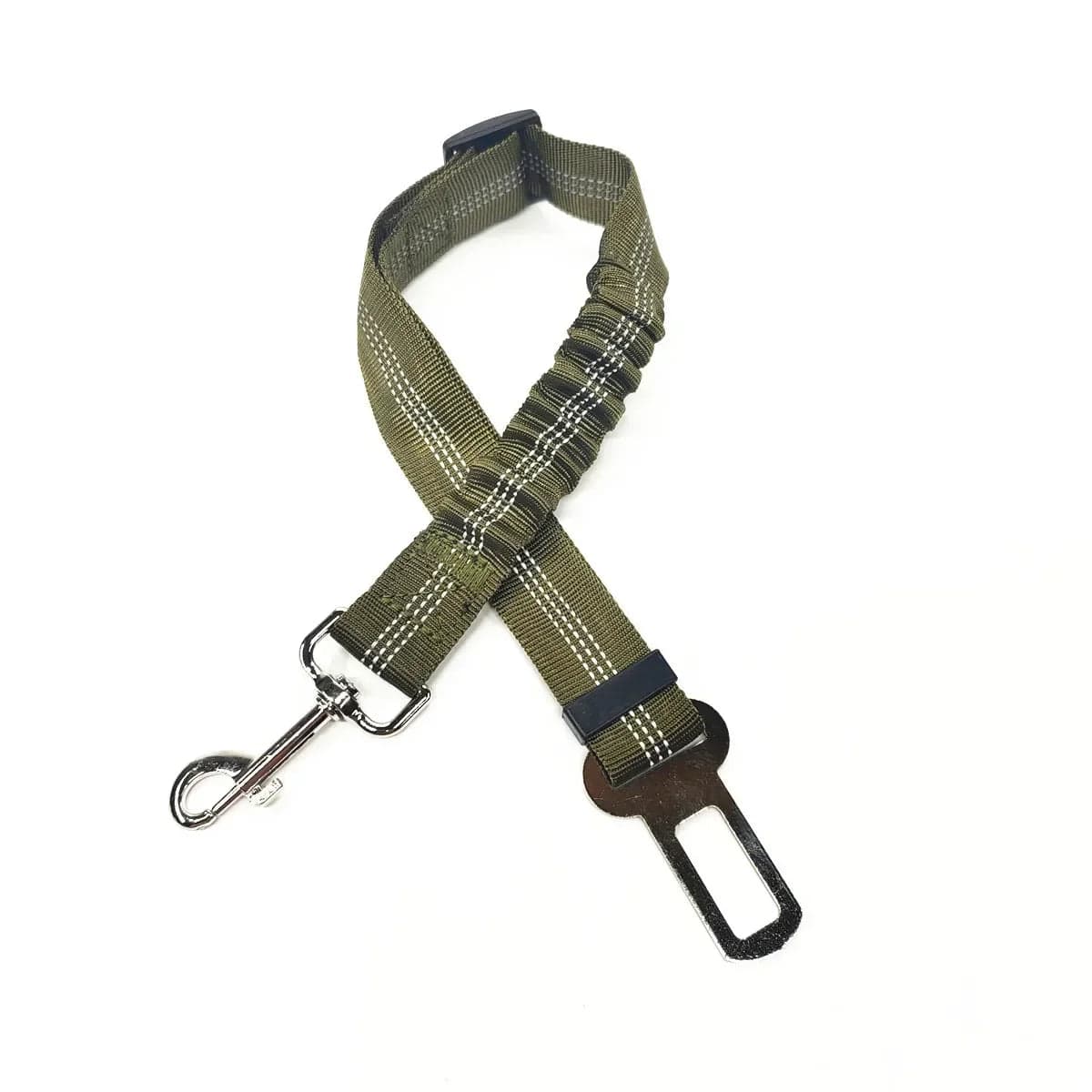 Ceinture de Sécurité Réglable pour Bouledogue Français Pour Bouli 46-Army Green