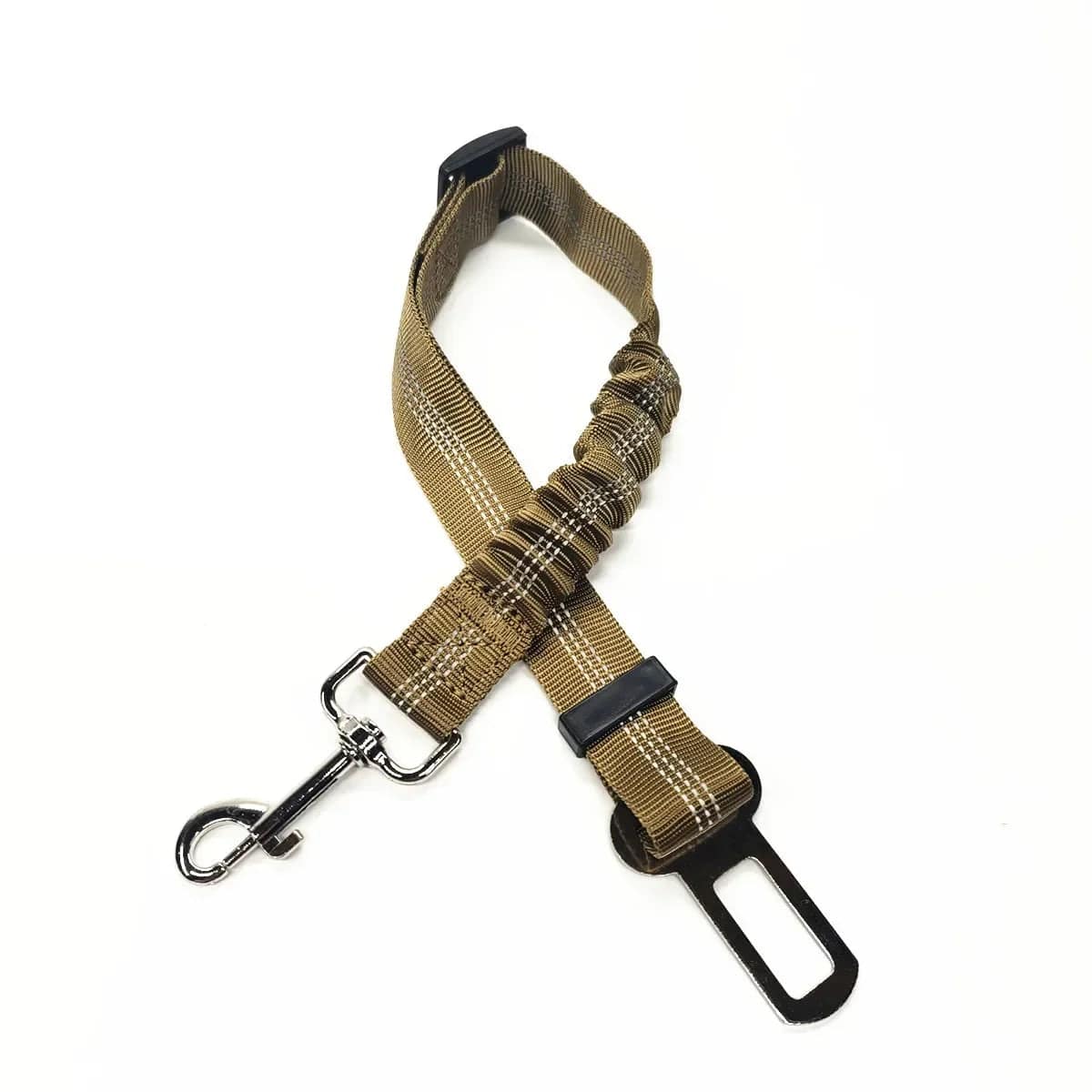 Ceinture de Sécurité Réglable pour Bouledogue Français Pour Bouli 46-Khaki