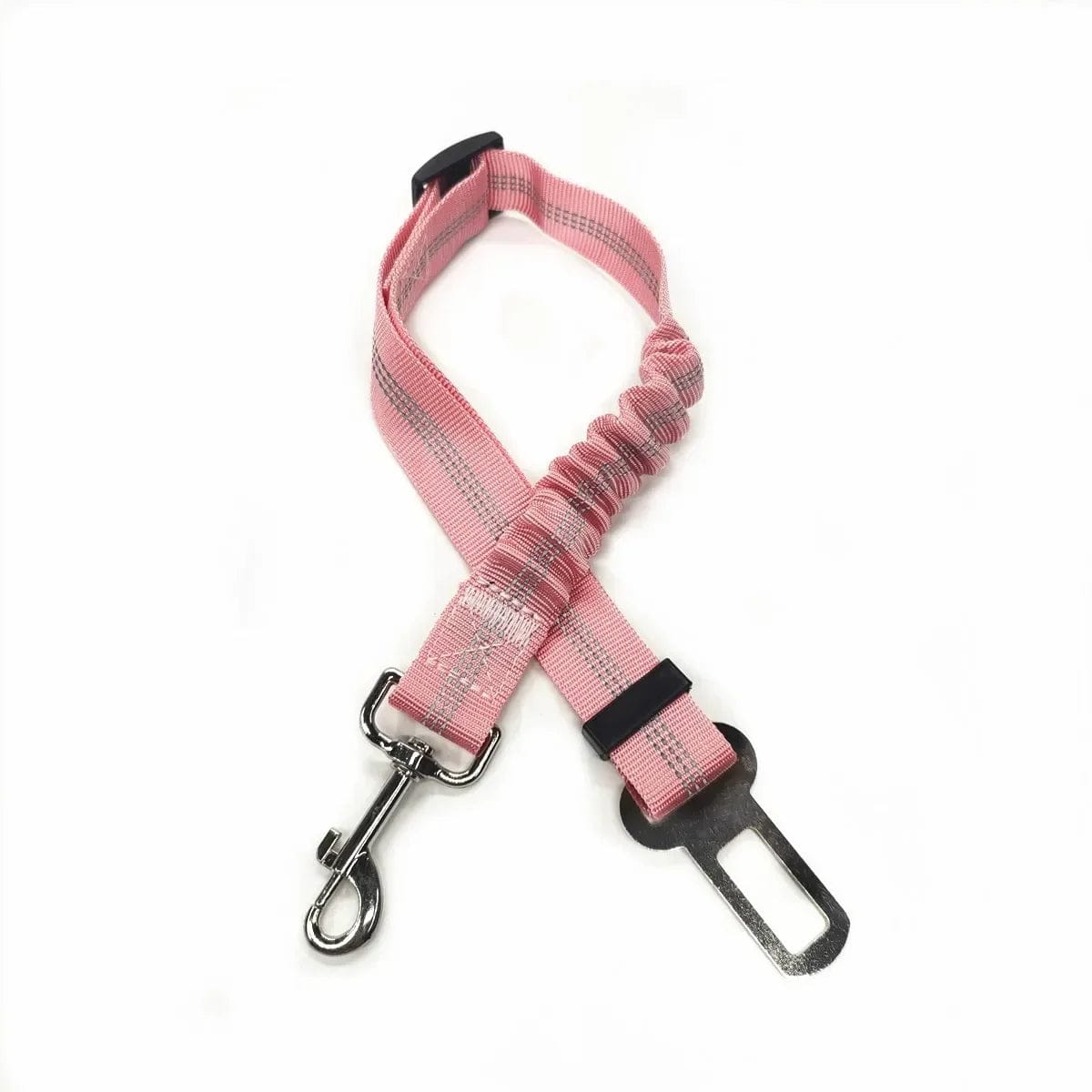 Ceinture de Sécurité Réglable pour Bouledogue Français Pour Bouli 46-Light  Pink
