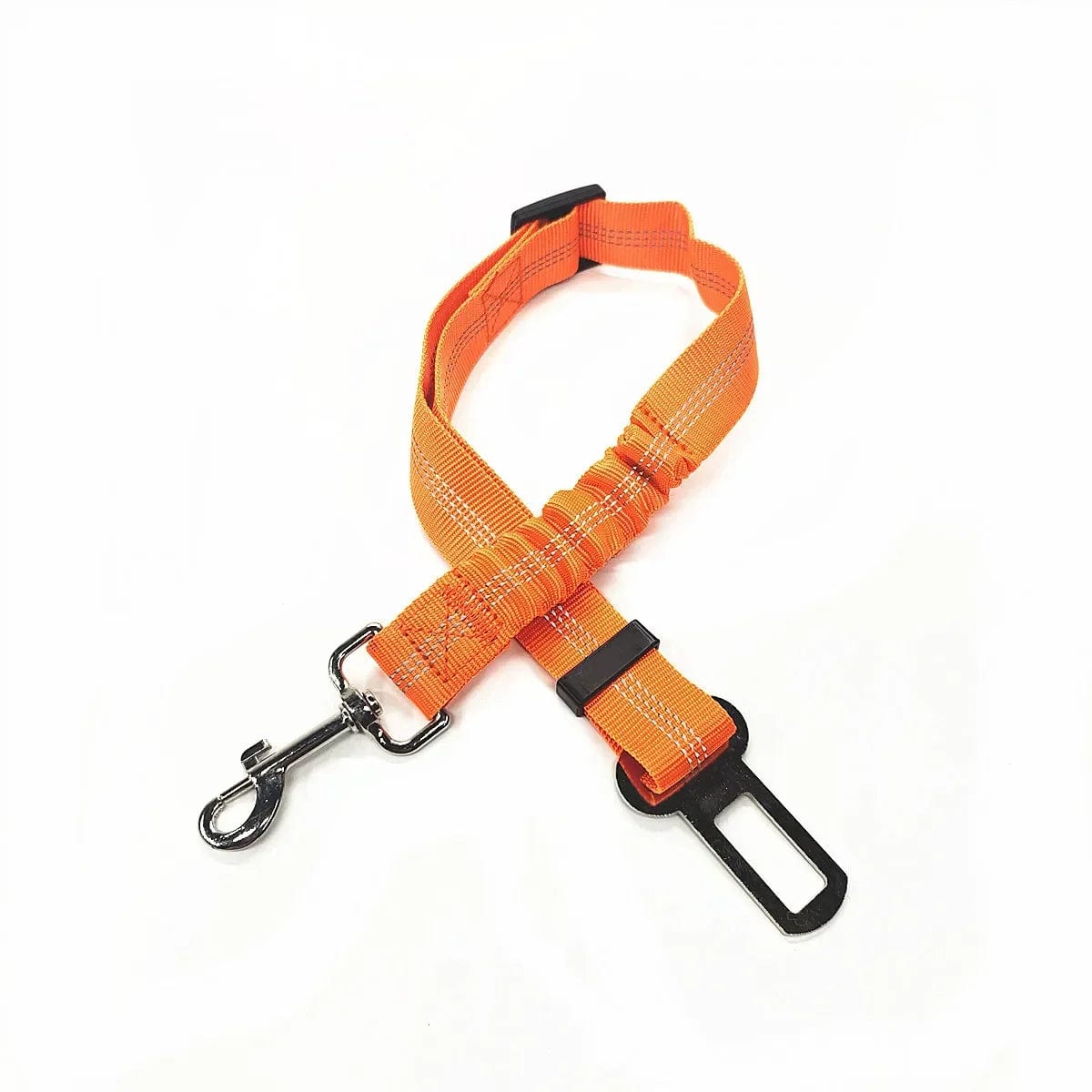 Ceinture de Sécurité Réglable pour Bouledogue Français Pour Bouli 46- Orange