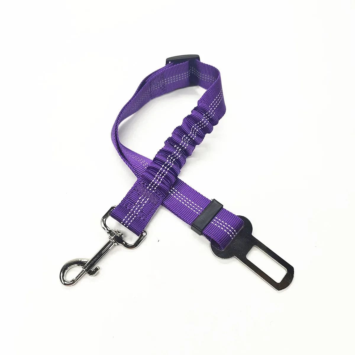 Ceinture de Sécurité Réglable pour Bouledogue Français Pour Bouli 46-Purple