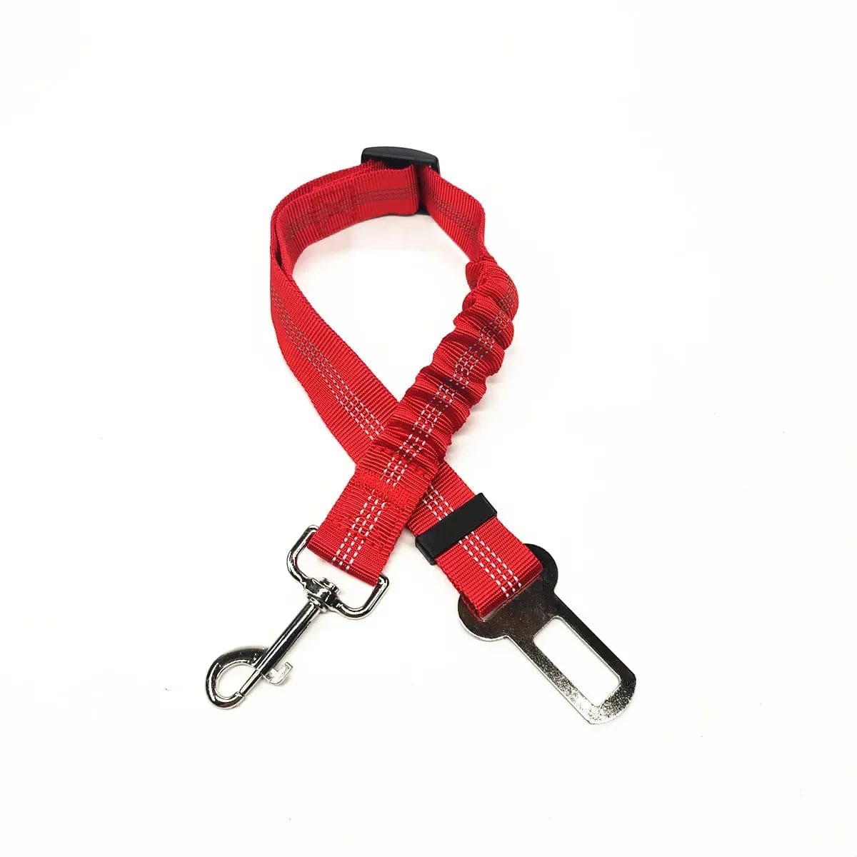 Ceinture de Sécurité Réglable pour Bouledogue Français Pour Bouli 46-Red
