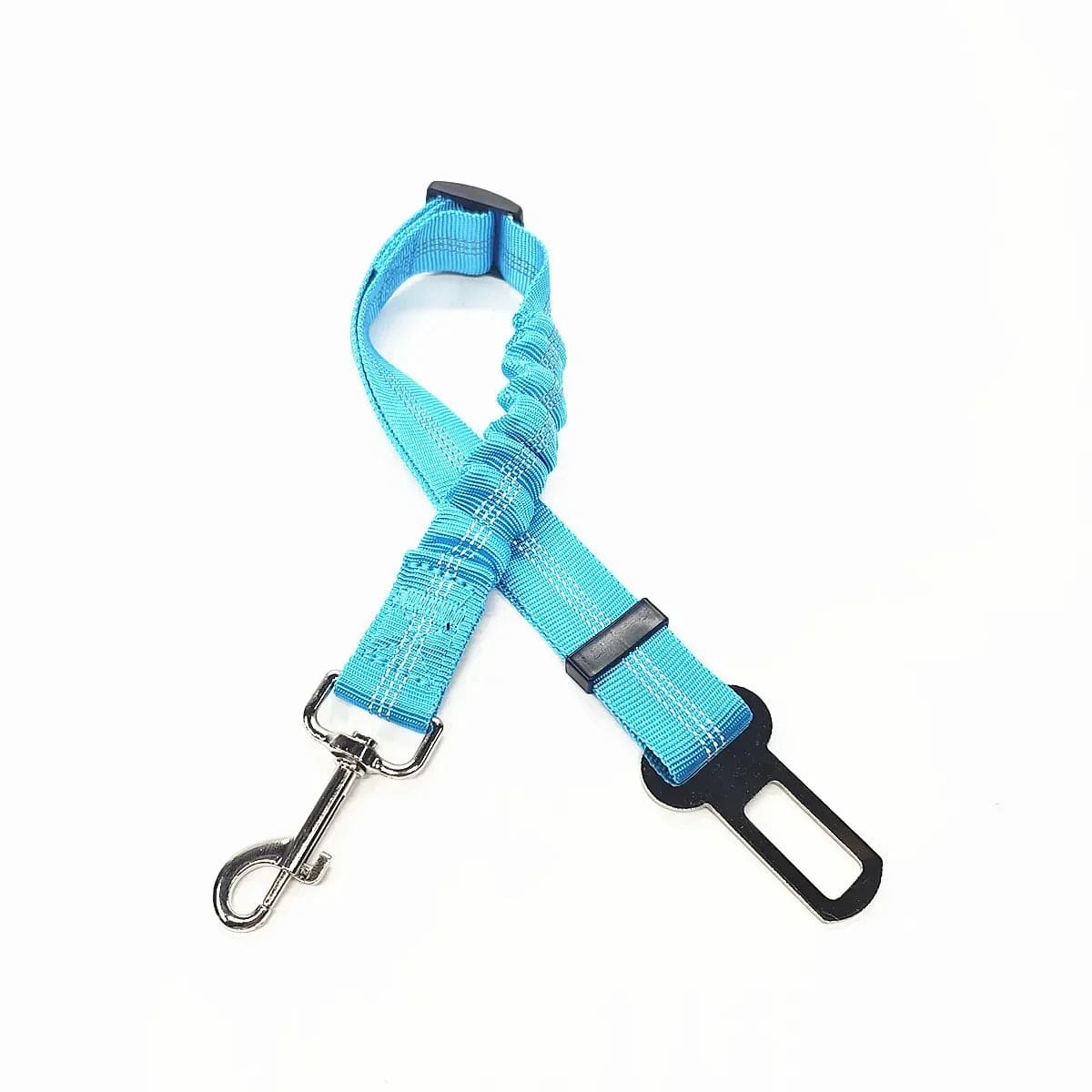 Ceinture de Sécurité Réglable pour Bouledogue Français Pour Bouli 46-Sky Blue