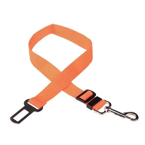 Ceinture de Sécurité Réglable pour Bouledogue Français Pour Bouli Orange