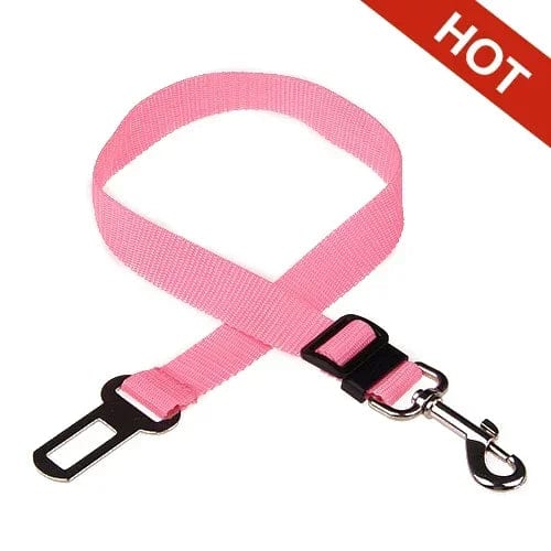 Ceinture de Sécurité Réglable pour Bouledogue Français Pour Bouli Pink