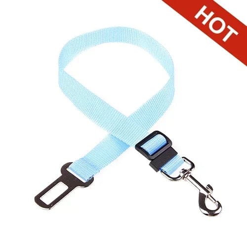 Ceinture de Sécurité Réglable pour Bouledogue Français Pour Bouli SKY BLUE