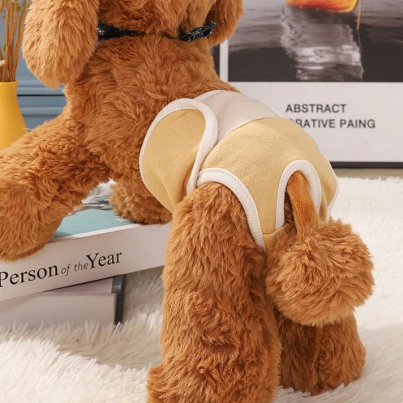 Culotte Hygiénique Bleue &amp; Jaune Pour Bouli