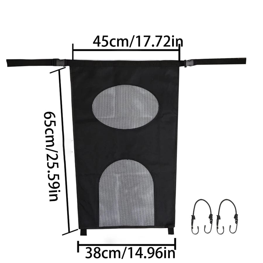 Filet de Sécurité bouledogue pour Voiture black