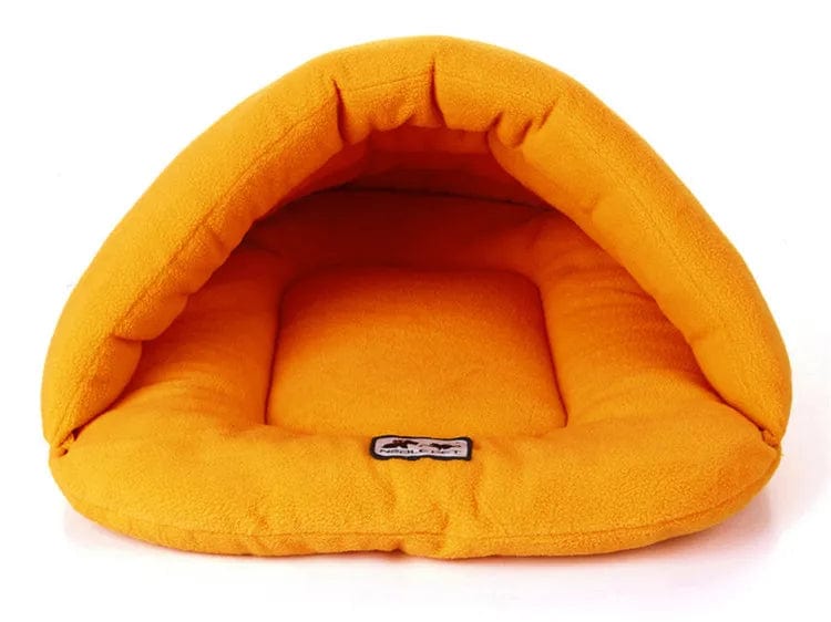 Lit Panier Cabane pour Bouledogue Pour Bouli Orange / 28X38CM