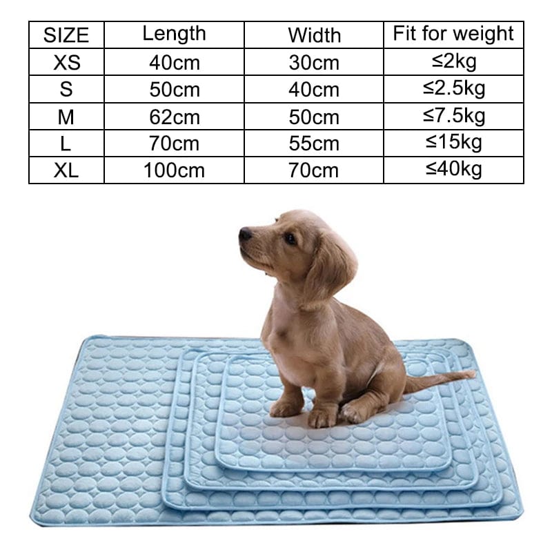 Tapis de Refroidissement pour Bouledogue Français Pour Bouli