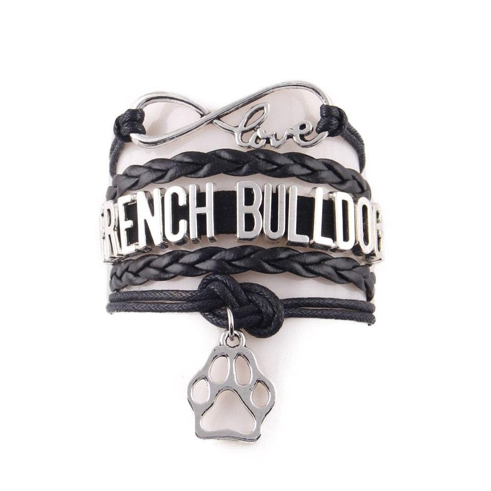 Bouledogue Avenue Pour Humains Bracelet Infiny Love