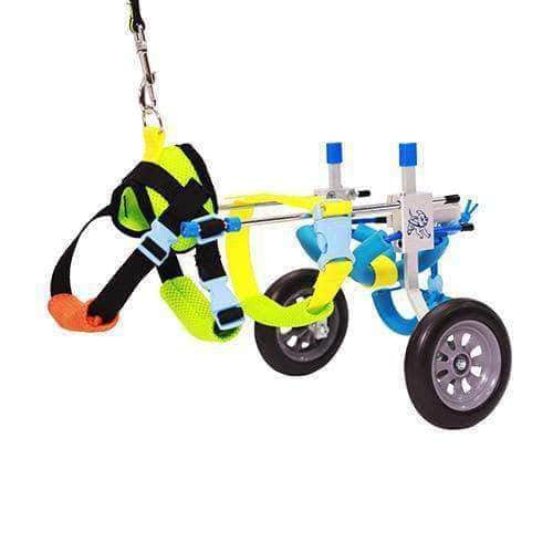 Bouledogue Avenue Chariot Roulant Ajustable Pour Chien