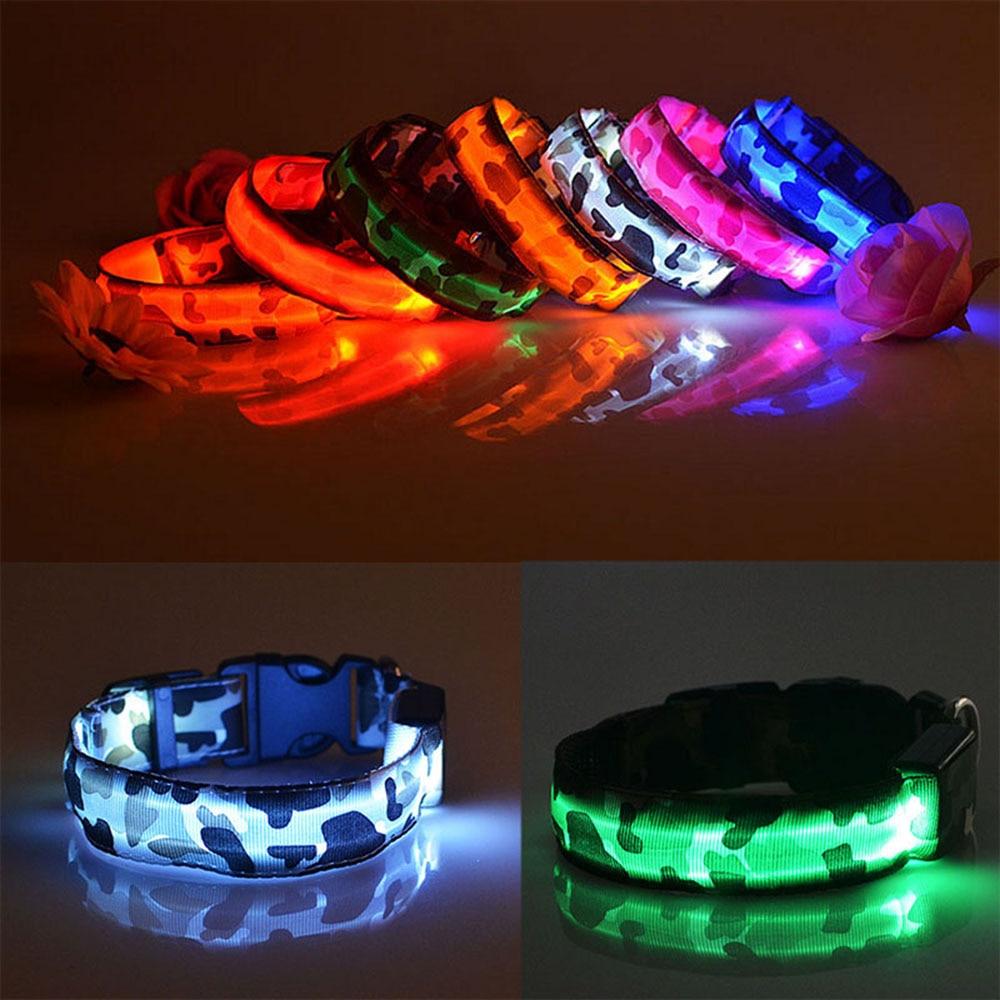 Collier Camouflage LED Pour Chien Pour Bouli