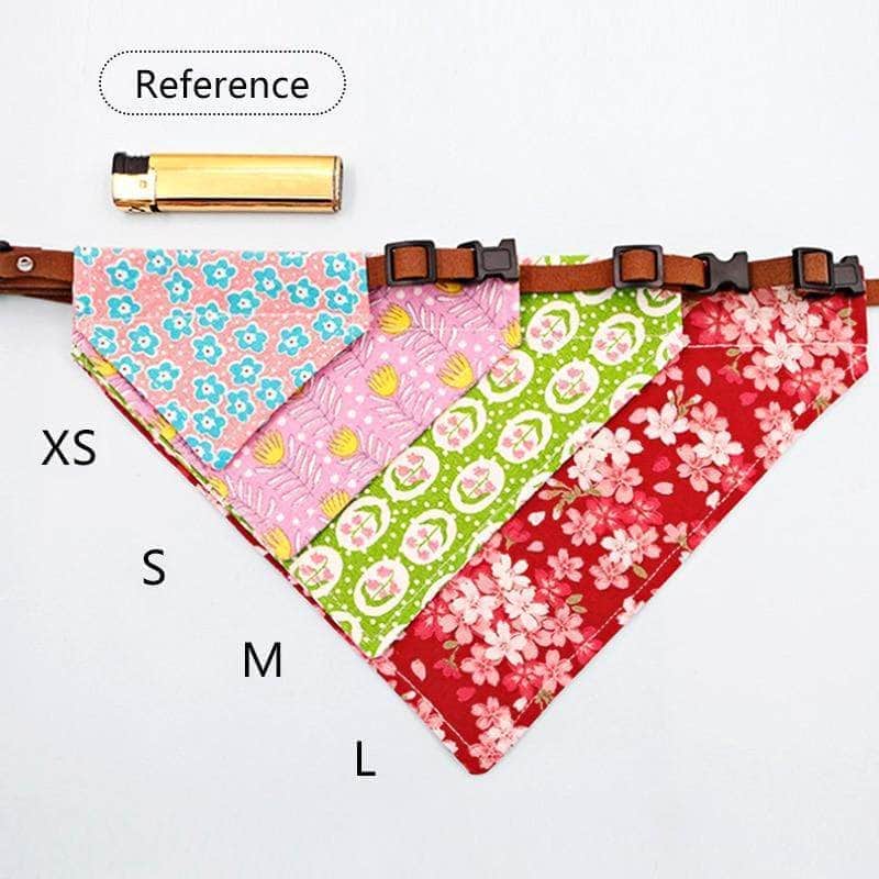 Bouledogue Avenue Pour Bouli Colliers bandana à motifs élégants, réglables pour chiens (Plusieurs modèles)