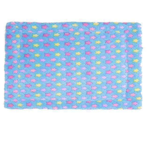 Bouledogue Avenue Bleu / L Coussin Lit pour Chien Taille L