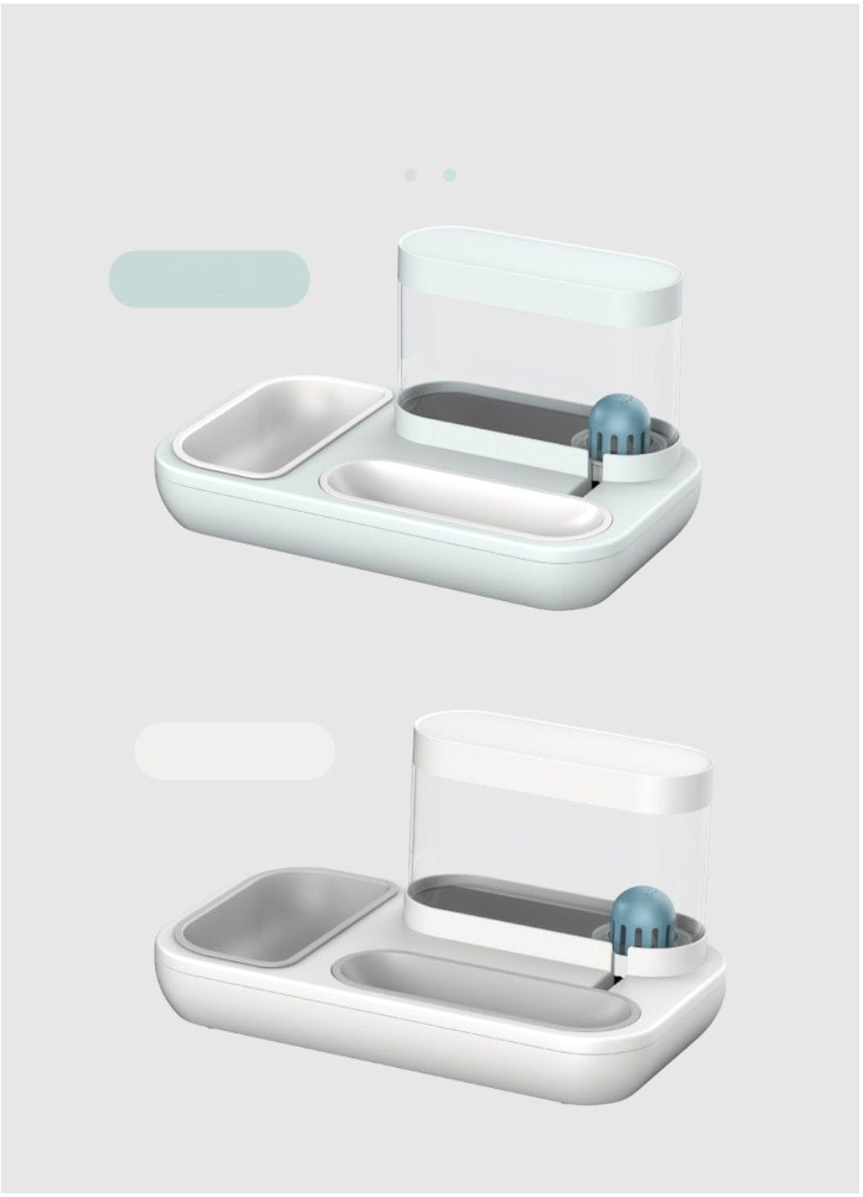 Bouledogue Avenue Pour Bouli Distributeurs automatiques d&#39;Eau et de Nourriture - 4 L