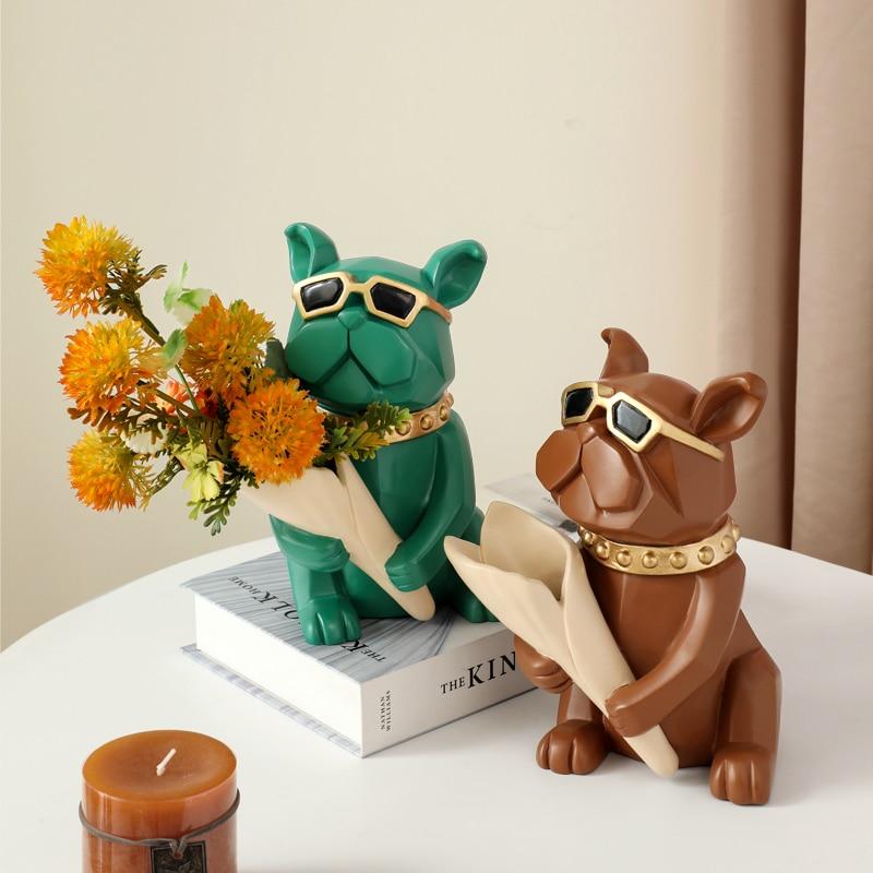 Bouledogue Avenue Pour Humains Figurine Bouledogue Français