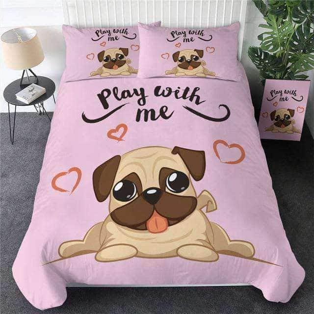 Bouledogue Avenue Pour Humains Linge de lit - Bouledogue français