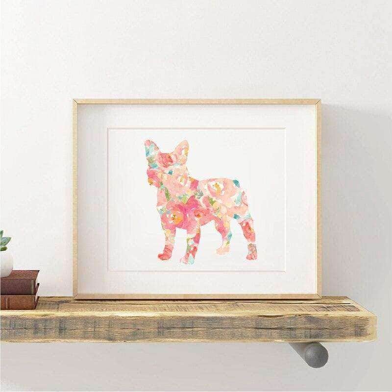 Bouledogue Avenue Pour Humains Peinture - Bouledogue français