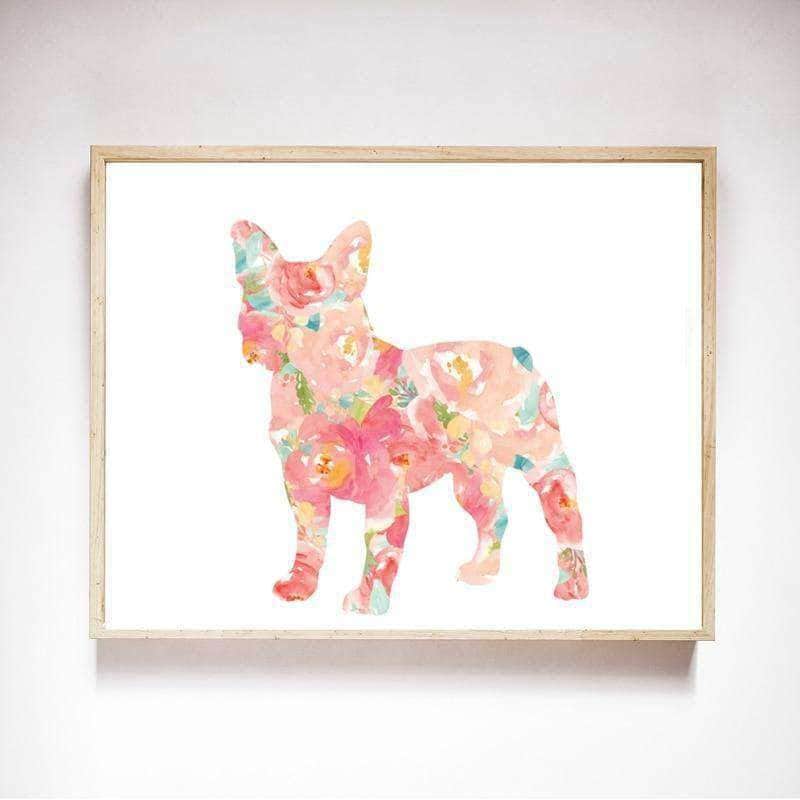 Bouledogue Avenue Pour Humains Peinture - Bouledogue français