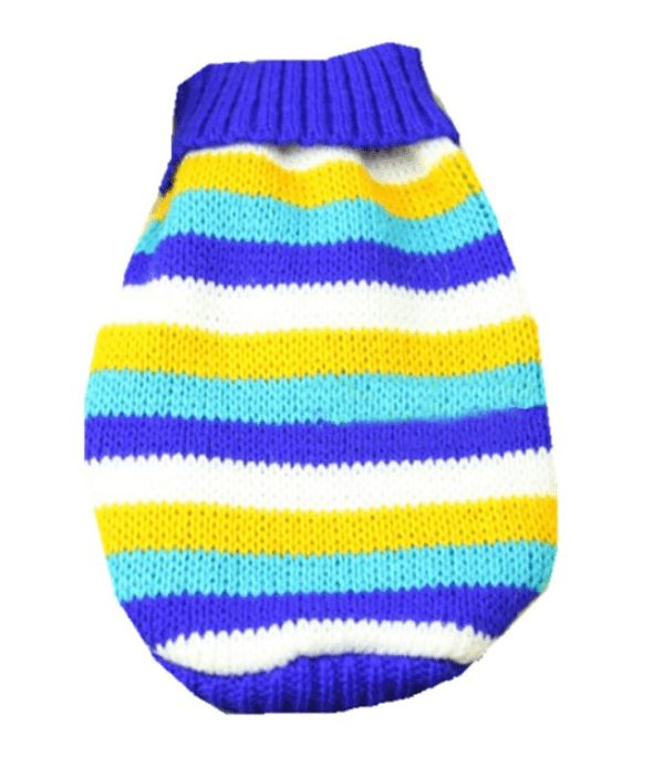 Pull rayé en Coton Pour Bouli