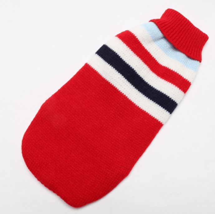 Pull rayé en Coton Pour Bouli