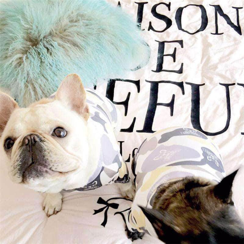 Bouledogue Avenue Sweat Camouflage Logo Bouledogue