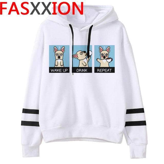 Bouledogue Avenue Pour Humains Sweats À Capuche Femme - 24 Design Bouledogue Français Exceptionnels