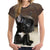 Bouledogue Avenue T-Shirt Bouledogue Mignon pour Femme