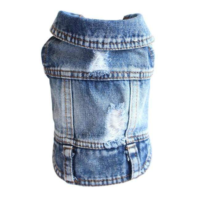 Bouledogue Avenue Pour Bouli Jean sans capuche / XL Veste en Jean - Avec ou Sans Capuche
