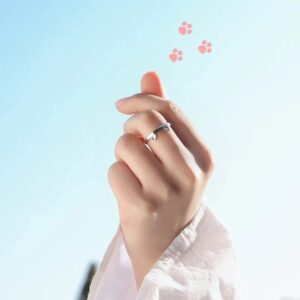 Bague Oreilles de Bouledogue Pour Humains