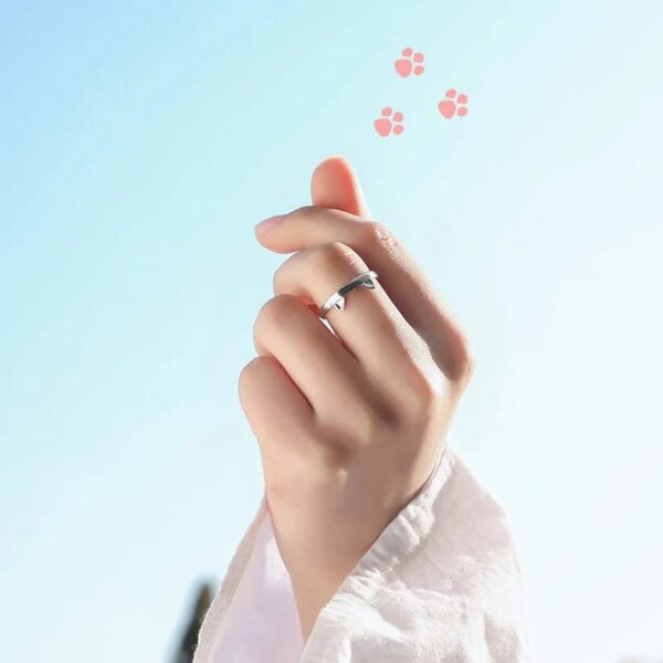 Bague Oreilles de Bouledogue Pour Humains
