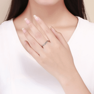Bouledogue Avenue Pour Humains Bague Pattes en Argent Sterling