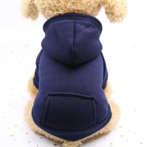 Blouson à Capuche pour Bouledogue Français Pour Bouli Blue / L