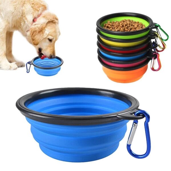 Bol Gamelle Rétractable en Silicone Pour Bouli