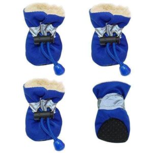 Bouledogue Avenue Pour Bouli Bleu / L Bottes d'hiver imperméables fourrées