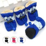 Bouledogue Avenue Pour Bouli Bottes d'hiver imperméables fourrées