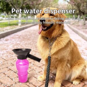 Bouteille d’Eau 2-en-1 pour Bouledogue Français Dog Supplies