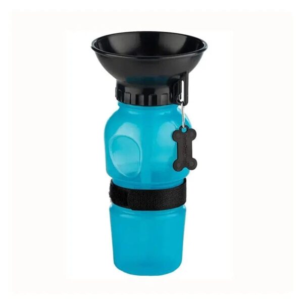 Bouteille d’Eau 2-en-1 pour Bouledogue Français Dog Supplies Blue
