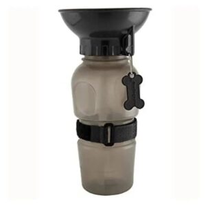 Bouteille d’Eau 2-en-1 pour Bouledogue Français Dog Supplies GRAY