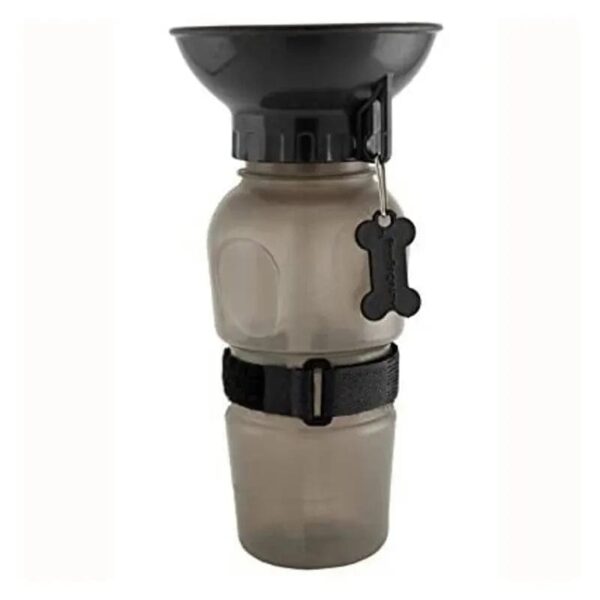 Bouteille d’Eau 2-en-1 pour Bouledogue Français Dog Supplies GRAY
