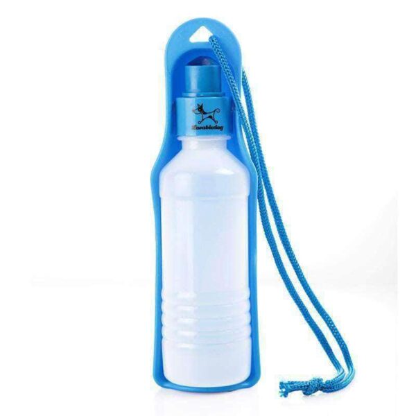 Bouledogue Avenue Pour Bouli Bleu Bouteille d'eau Portable 250 ml Pour Chien