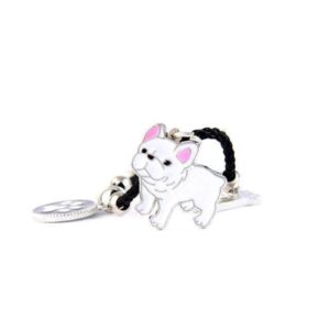 Bouledogue Avenue Pour Humains Bouli Blanc Bracelet Bouli - Noir ou Blanc