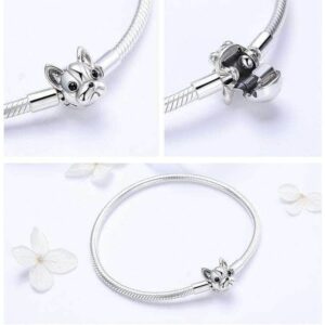 Bouledogue Avenue Pour Humains 17cm Bracelet Tête de Bouli