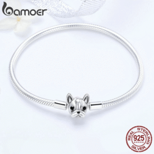 Bouledogue Avenue Pour Humains 17cm Bracelet Tête de Bouli