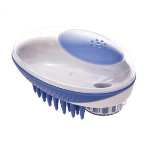 Bouledogue Avenue Pour Bouli Bleu Brosse De Bain 2 en 1 Pour Chien